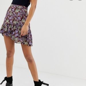 Free People Nadia Wrap Skirt